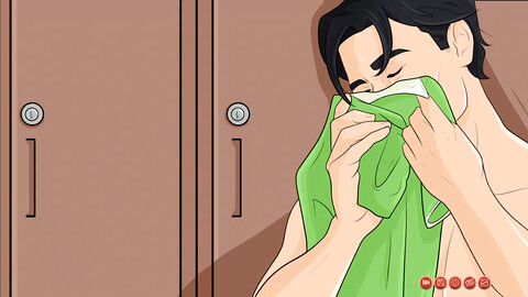 Succhiate amatoriali e eiaculazioni di twink in una calda scena gay di anime HD Gay movie