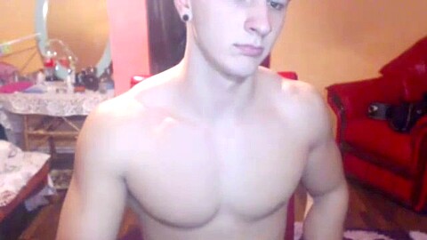 Hunk, amateur twink, webcam hunk HD Gay movie