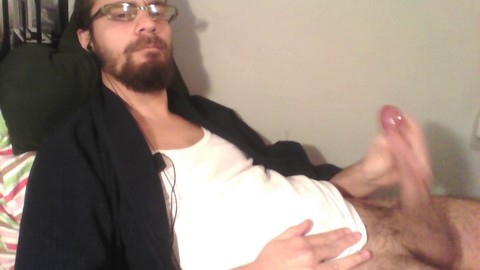 Abspritzen auf mein Shirt und Nahaufnahme des Ergebnisses HD Gay movie