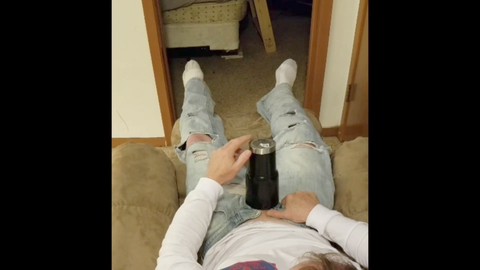 No-hands, big-cumshot, soft-to-hard HD Gay movie